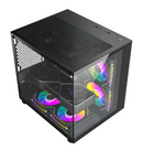 Gabinete Gamer Hayom Aquário Com 4 Cooler Fan Led Rgb