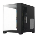 Gabinete Gamer Hayom Aquário Com 4 Cooler Fan Led Rgb