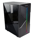 Gabinete Gamer Holt Mid Tower RGB Branco Fortrek