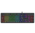 Teclado Membrana Gamer Redragon Netherbane K521-RGB USB Preto