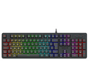 Teclado Membrana Gamer Redragon Netherbane K521-RGB USB Preto