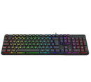 Teclado Membrana Gamer Redragon Netherbane K521-RGB USB Preto