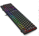 Teclado Membrana Gamer Redragon Netherbane K521-RGB USB Preto