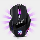 Mouse Gamer 7D 3200 DPI Ajustável 7 Botões Luzes Led RGB Alta Precisão e Velocidade
