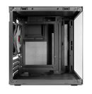 Gabinete Gamer Pichau Atom, Mini-Tower, Lateral de Vidro, Com 1 Fan, Preto