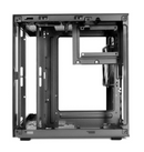 Gabinete Gamer Pichau Atom, Mini-Tower, Lateral de Vidro, Com 1 Fan, Preto