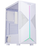 Gabinete Gamer Holt Mid Tower RGB Branco Fortrek