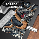 Mouse Pad Gamer Extra Grande 900x400mm Mousepad Gamer - Superfície Ultralisa