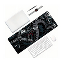 Mousepad Gamer Speed Extra Grande 60x30 Dragão Dark Cor Preto