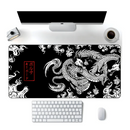 Mouse Pad Grande 60x30 Desk Pad Dragão Chinês Japonês