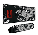 Mouse Pad Grande 60x30 Desk Pad Dragão Chinês Japonês