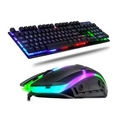Kit Teclado Gamer Thype Membrana Com Mouse Rgb Luminoso Cor Do Mouse Preto Cor Do Teclado Preto