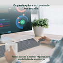 Kit Teclado e Mouse Sem Fio CSI50, 2.4GHz, ABNT2, Preto Intelbras