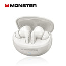Fones Monster MQT39 Bluetooth 6.0 TWS – Som HiFi, Microfone e Cancelamento de Ruído